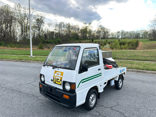 1991 SUBARU SAMBAR LORRY FUEL TANKER - 4WD - 5 SPEED — LOT#844