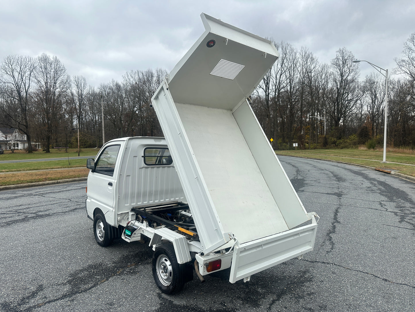 1995 MITSUBISHI MINICAB PTO OPERATED DUMP - 4WD - FULLY SERVICED — LOT#651