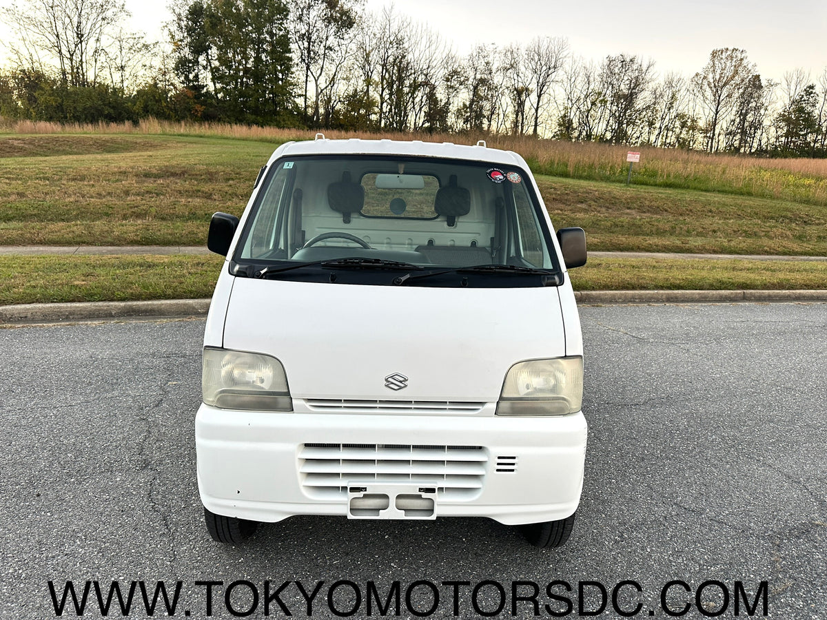 “UNICORN” 1999 SUZUKI CARRY TURBO 4WD - AUTOMATIC TRANSMISSION - A/C - 19k MILES — LOT#997