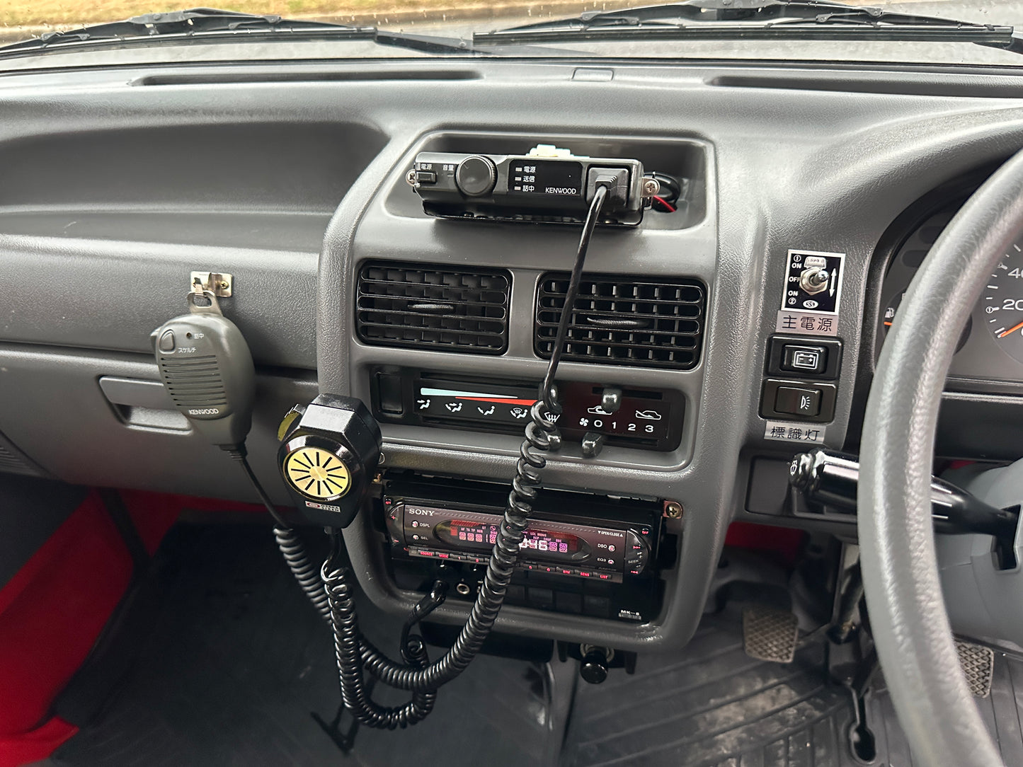 1995 SUBARU SAMBAR FIRE TRUCK 4WD - 3,278 MILES — LOT#717