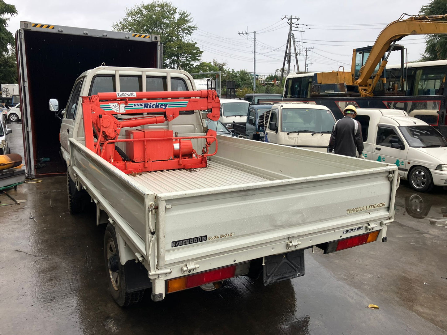 1994 TOYOTA LITEACE CRANE 4WD YM65 - 5,110 Miles