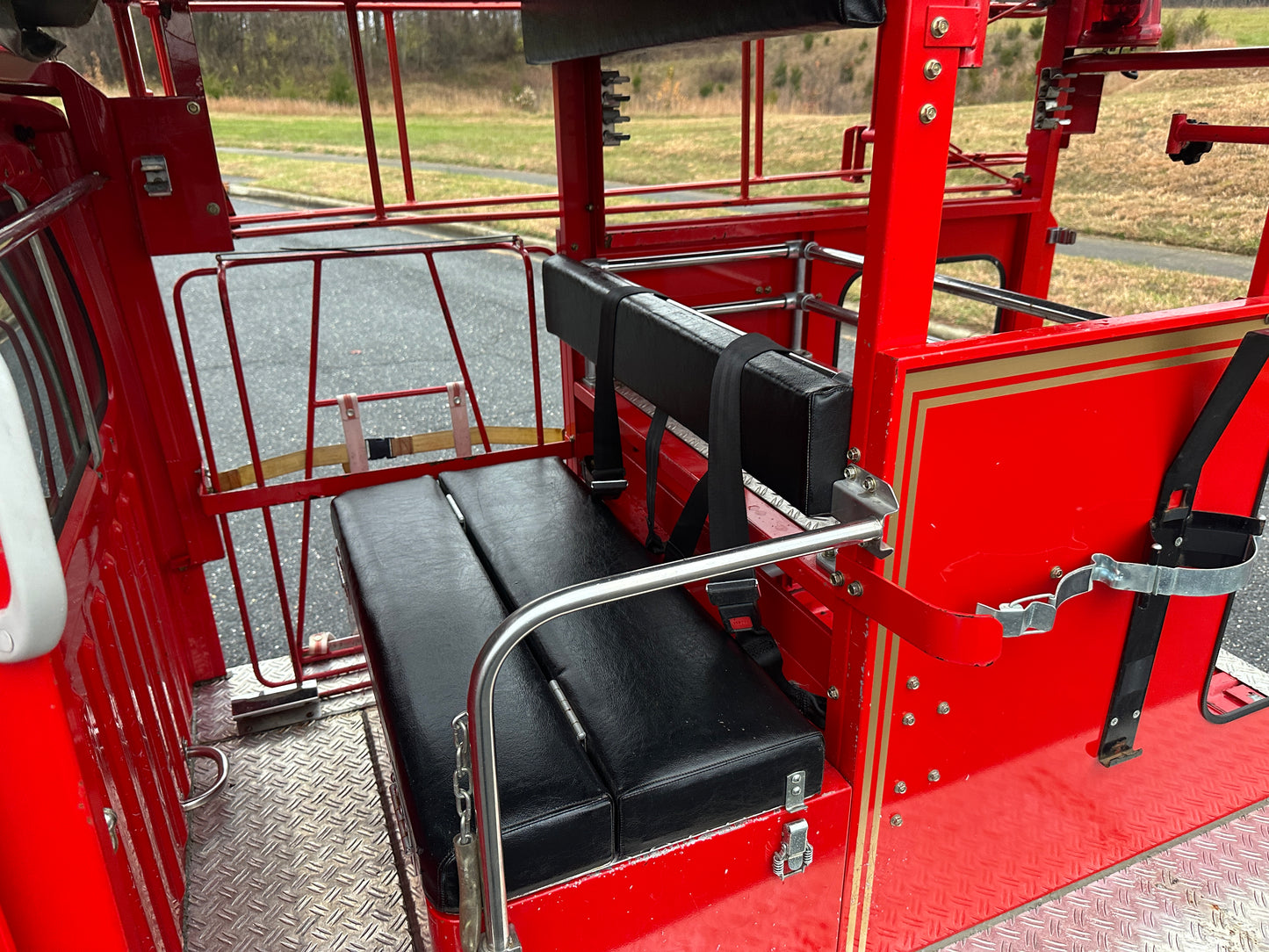 1995 SUBARU SAMBAR FIRE TRUCK 4WD - 3,278 MILES — LOT#717