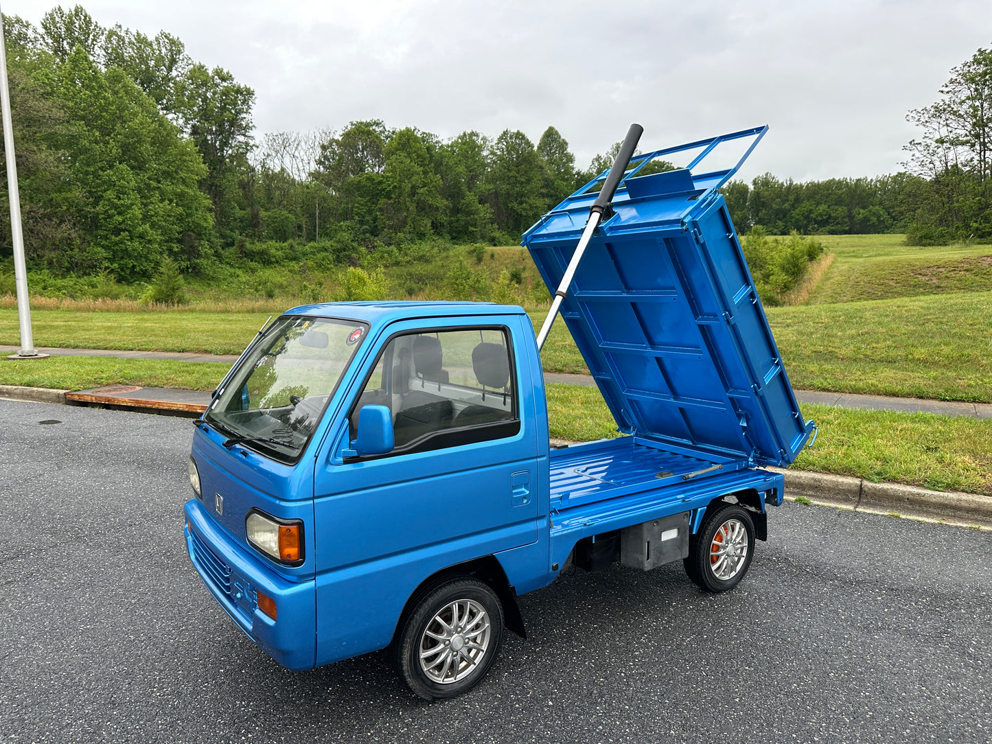 1991 HONDA ACTY ATTACK DUMP 4WD - DIFF LOCK - A/C - CUSTOM PAINTJOB — LOT#911