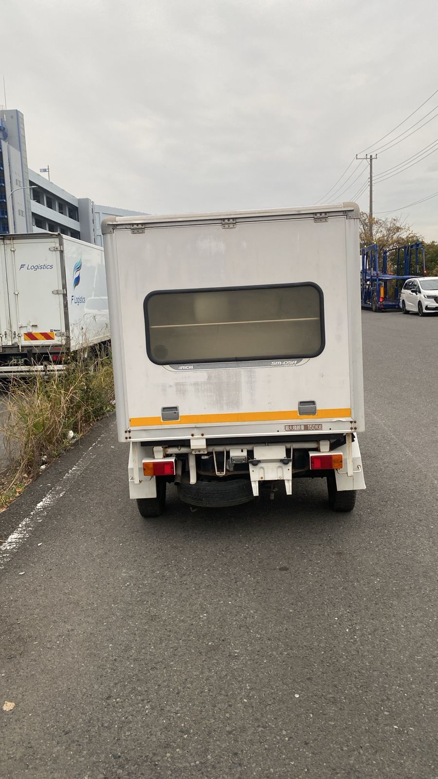 VERY RARE! 2001 DAIHATSU HIJET AERIAL WORK PLATFORM TRUCK 4WD - PTO OPERATED AICHI BOOM WITH STABILIZERS