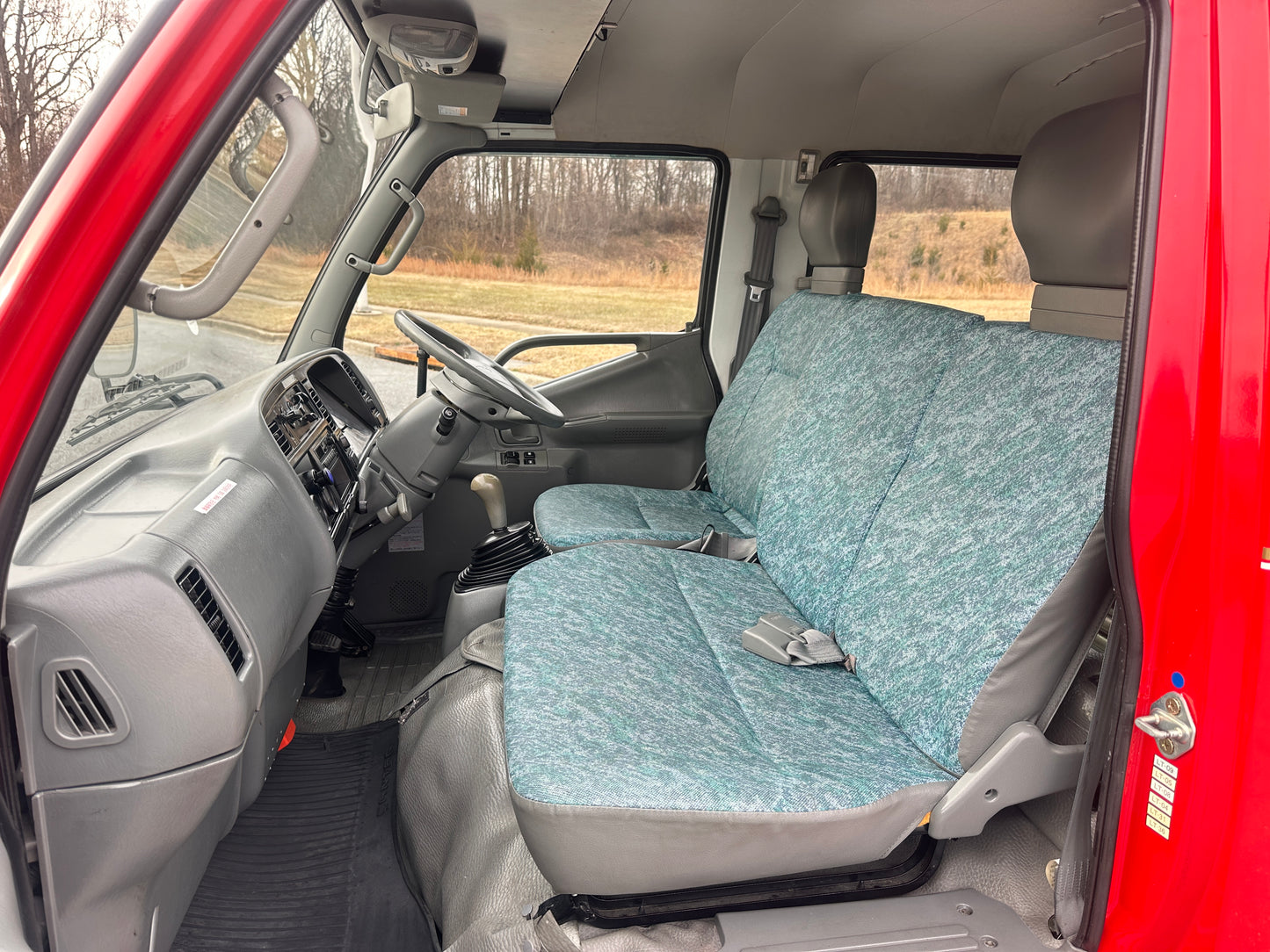 1999 MITSUBISHI CANTER FE53EB JAPANESE FIRE TRUCK - DIESEL - 13k Miles — LOT#723