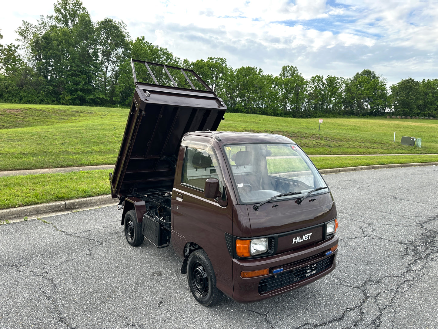1995 DAIHATSU HIJET CLIMBER PTO DUMP - 4x4 - DIFF LOCK - 2 SPEED TRANSFER-CASE - A/C - CUSTOM PAINTJOB — LOT#912