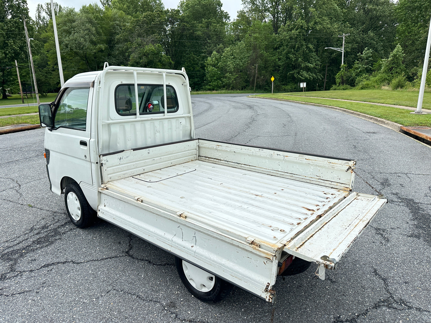 1997 DAIHATSU HIJET DUMP TRUCK 4WD - DIFF LOCK - 2 SPEED TRANSFER-CASE — LOT#895