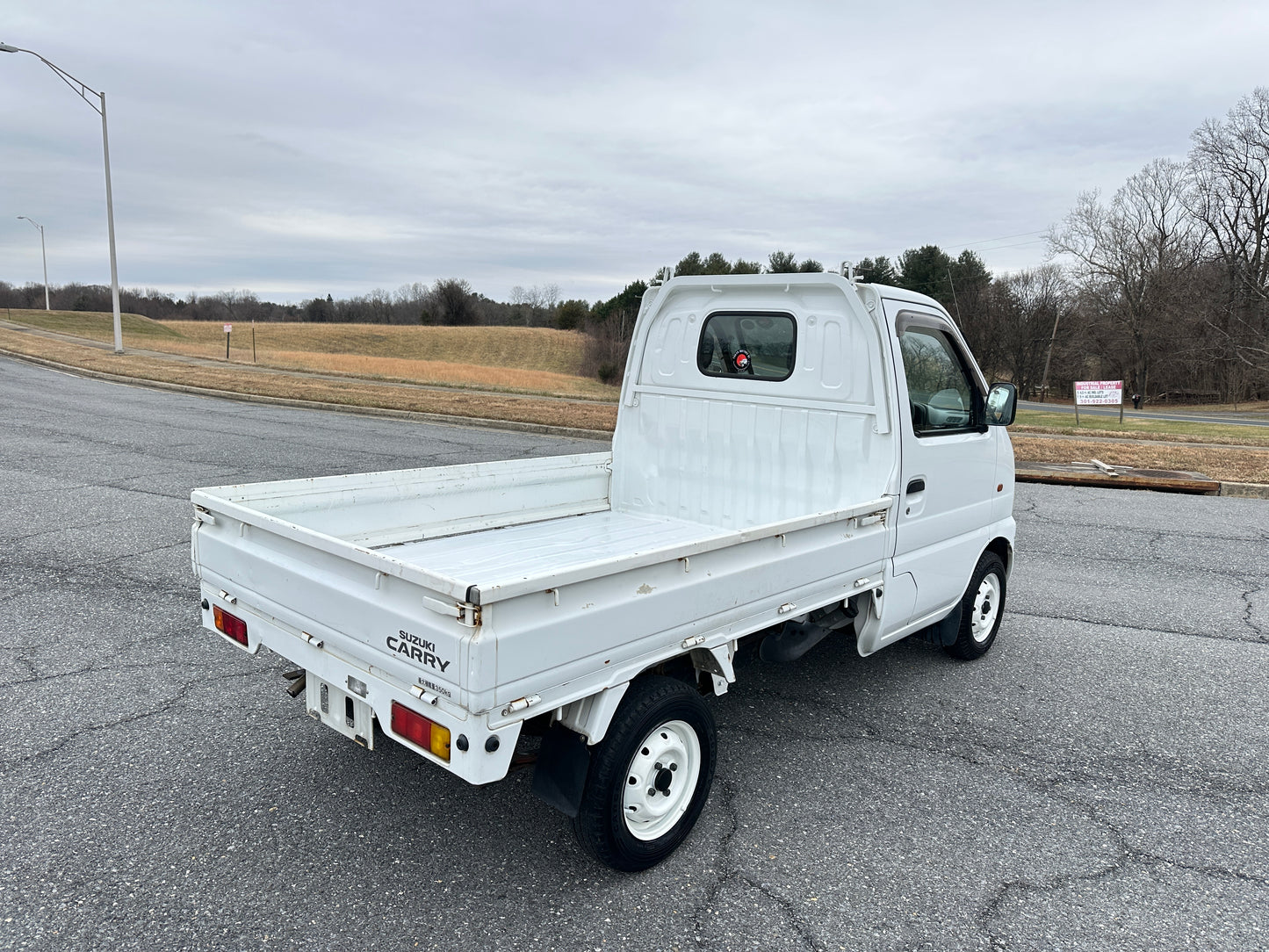 2000 SUZUKI CARRY - AUTOMATIC TRANSMISSION - A/C - 35k Miles — LOT#698