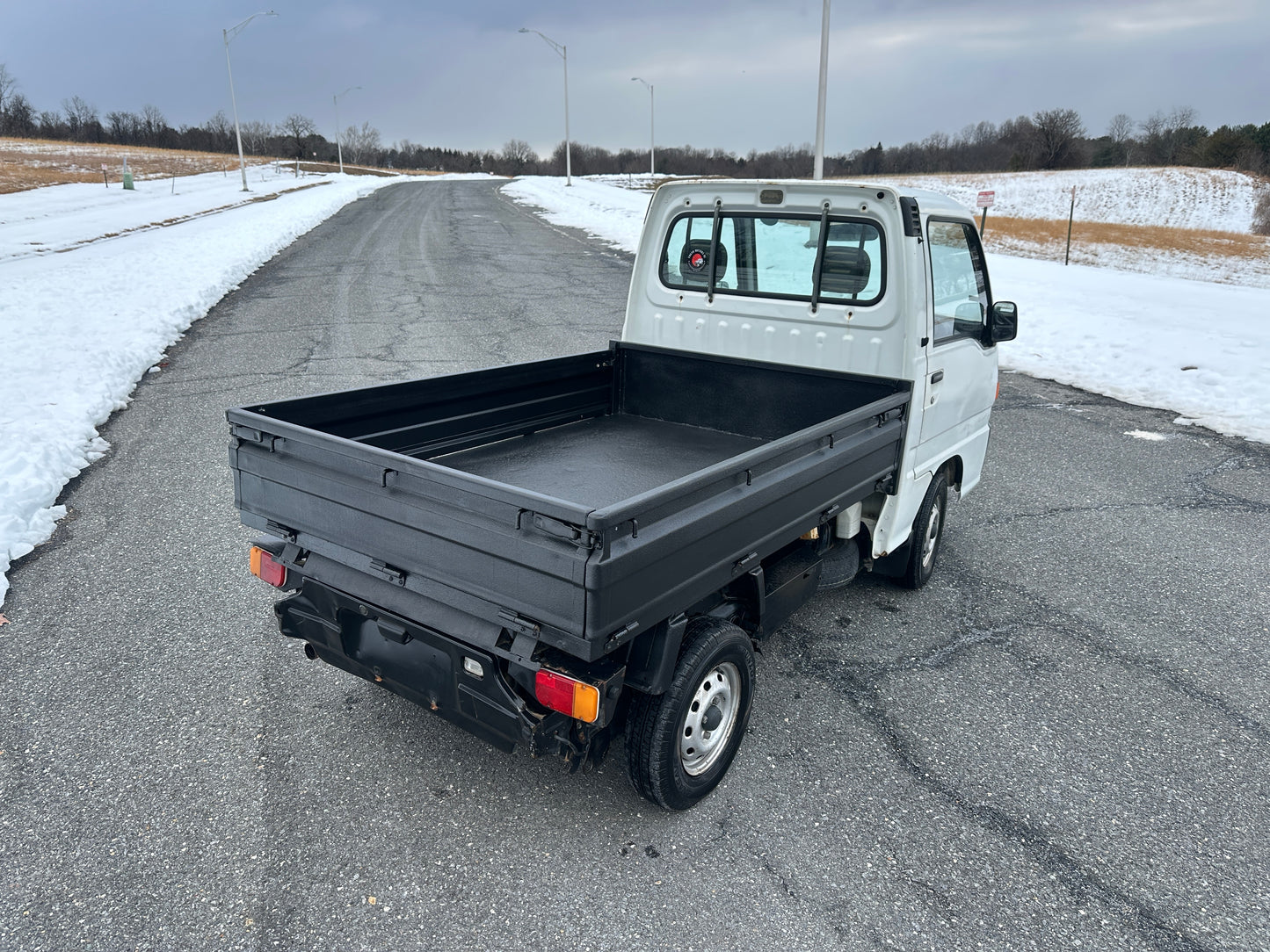 1996 SUBARU SAMBAR DUMP TRUCK - A/C - 38k Miles — LOT#781