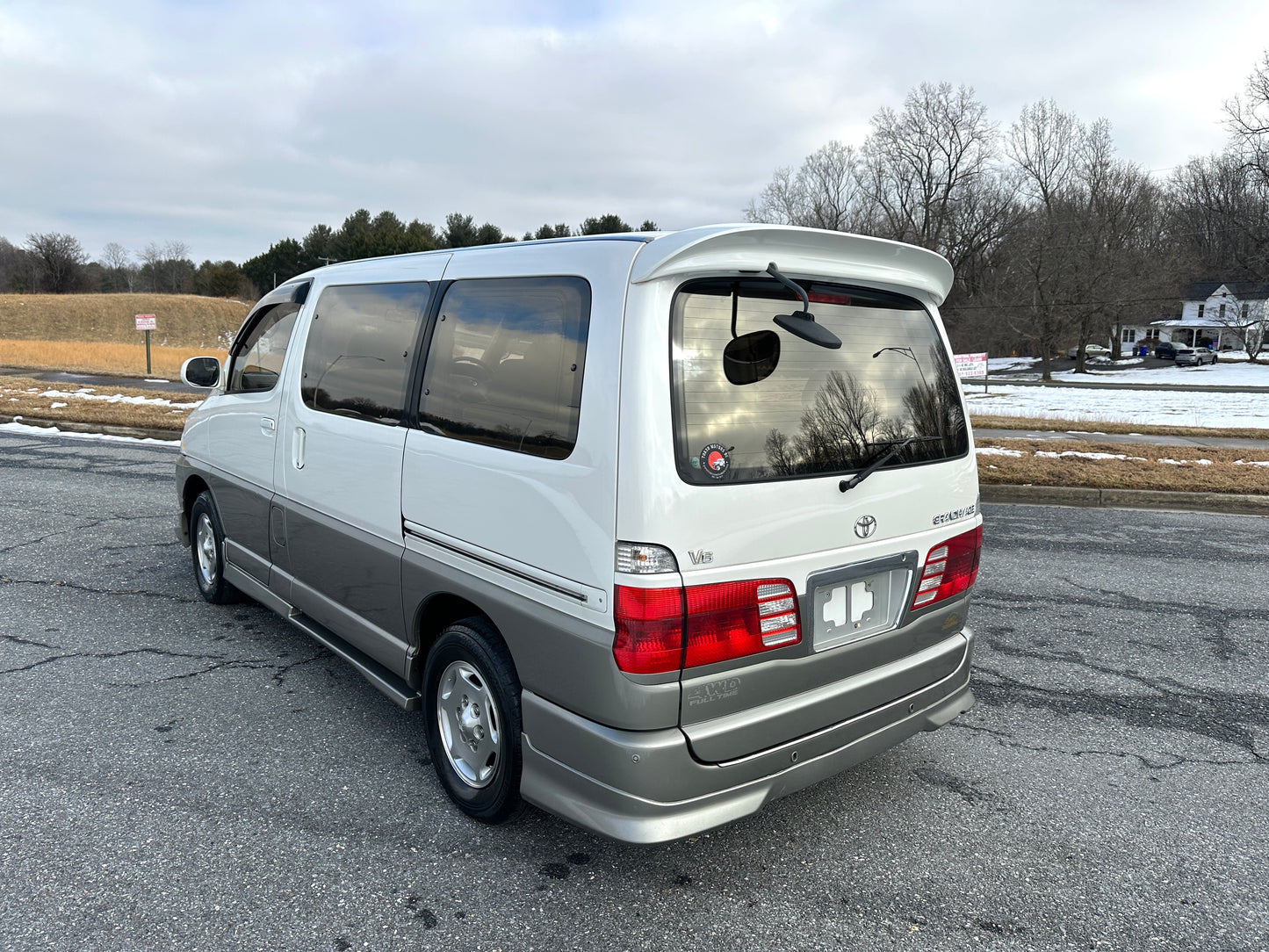 1999 TOYOTA GRAND HIACE LIMITED EXCELLENT EDITION 4WD - V6 GASOLINE — LOT#715