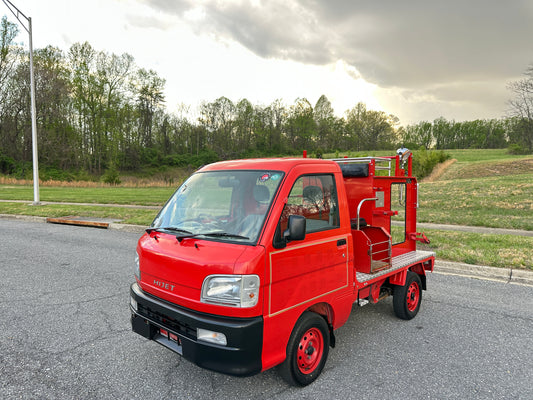 2000 DAIHATSU HIJET FIRE TRUCK 4WD GD-S210P - 6,192 MILES — LOT#831