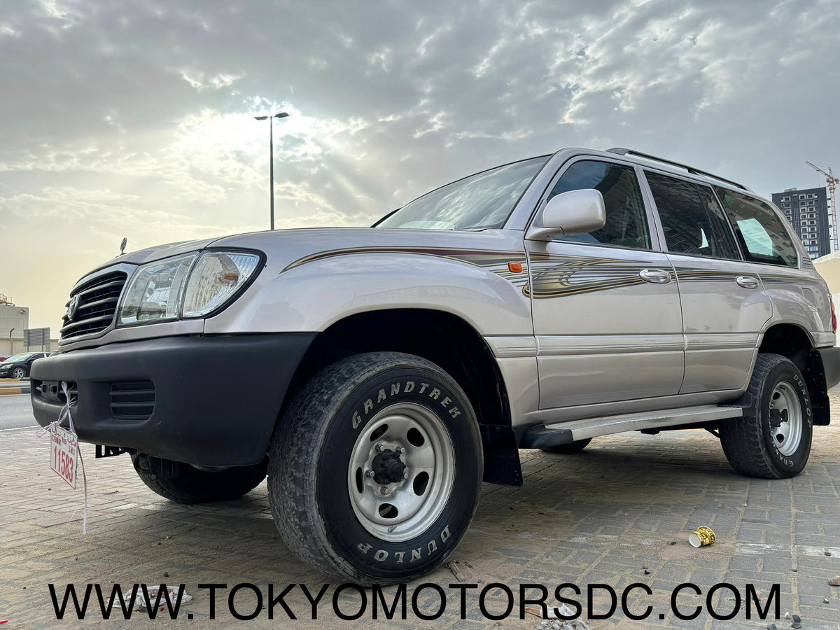 1999 TOYOTA LAND CRUISER HZJ105 GX - “GCC SPEC” - DIESEL- SOLID FRONT AXLE - DUAL FUEL TANKS
