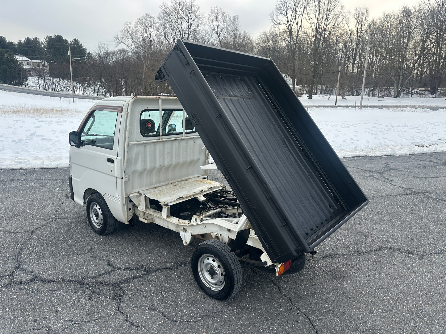 1999 DAIHATSU HIJET DUMP 4WD FUEL INJECTED - 2 SPEED TRANSFERCASE - DIFF LOCK - A/C — LOT#732