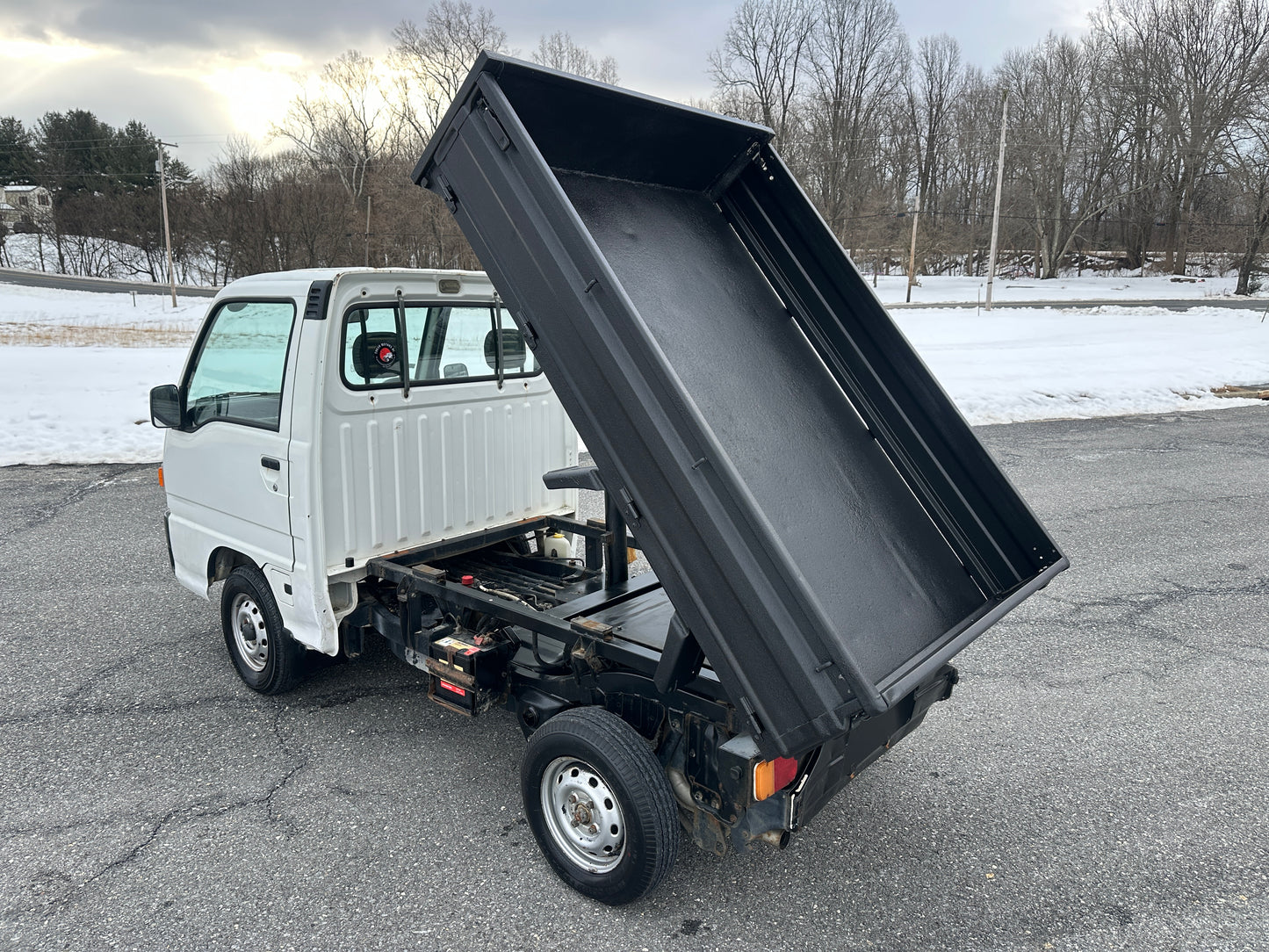1996 SUBARU SAMBAR DUMP TRUCK - A/C - 38k Miles — LOT#781