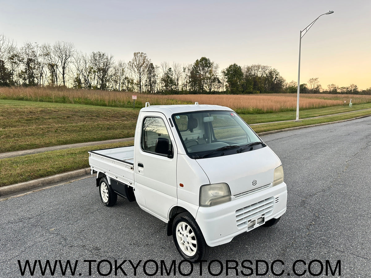 “UNICORN” 1999 SUZUKI CARRY TURBO 4WD - AUTOMATIC TRANSMISSION - A/C - 19k MILES — LOT#997