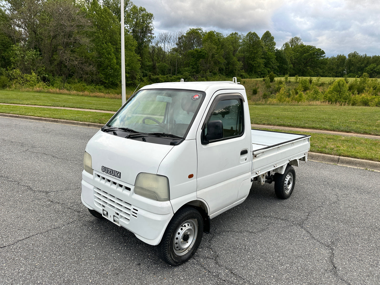 2001 SUZUKI CARRY 4WD - FUEL INJECTION - AIRBAGS - A/C — LOT#877