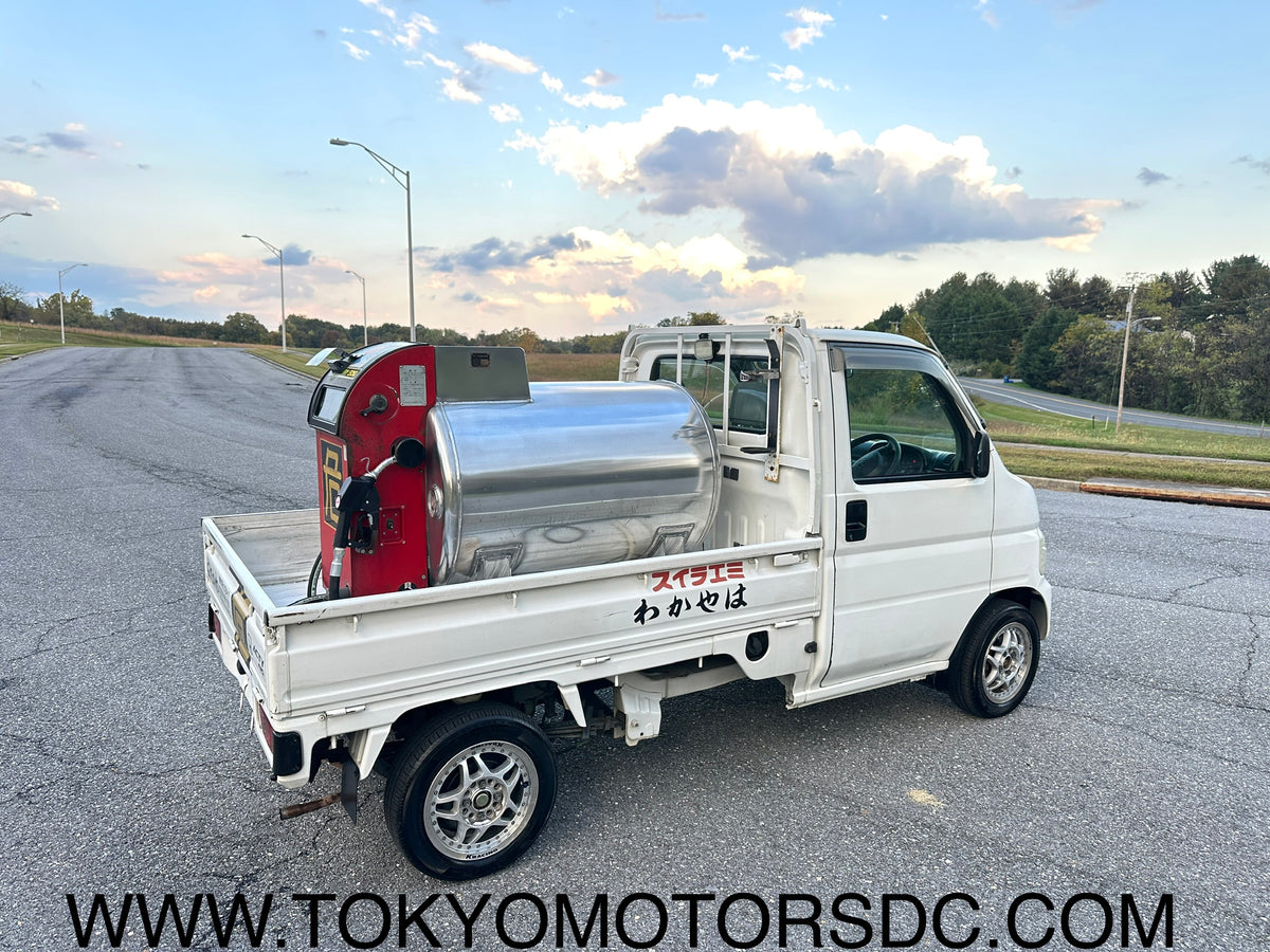 2000 HONDA ACTY SDX FUEL TANKER - 4WD - A/C — LOT#993