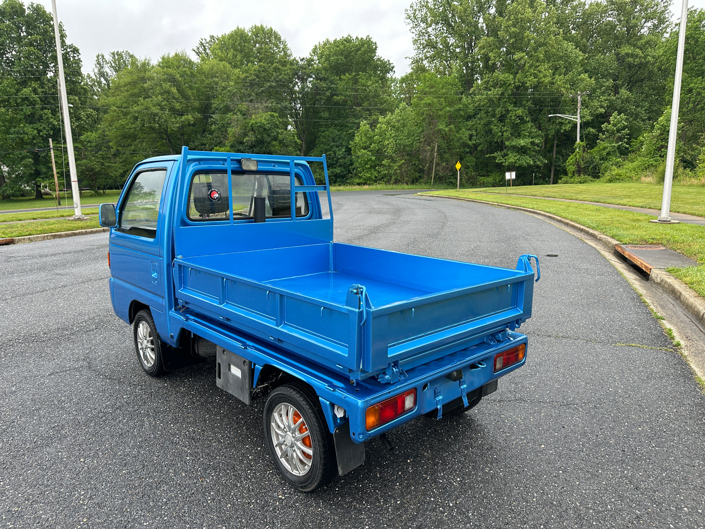1991 HONDA ACTY ATTACK DUMP 4WD - DIFF LOCK - A/C - CUSTOM PAINTJOB — LOT#911