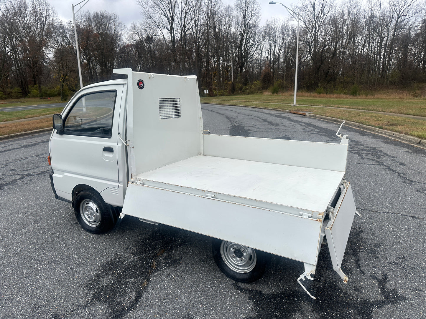 1995 MITSUBISHI MINICAB PTO OPERATED DUMP - 4WD - FULLY SERVICED — LOT#651