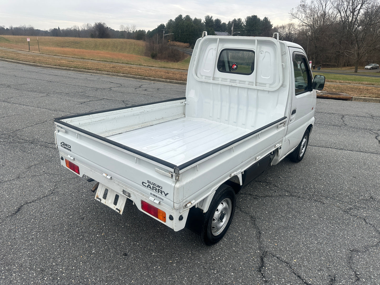 1999 SUZUKI CARRY TURBO - 4WD - A/C - FUEL INJECTION- 5 SPEED — LOT#711