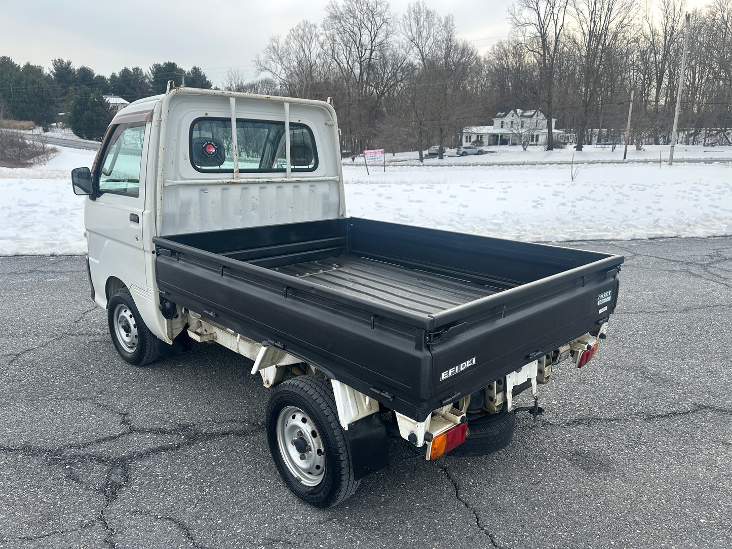 1999 DAIHATSU HIJET DUMP 4WD FUEL INJECTED - 2 SPEED TRANSFERCASE - DIFF LOCK - A/C — LOT#732