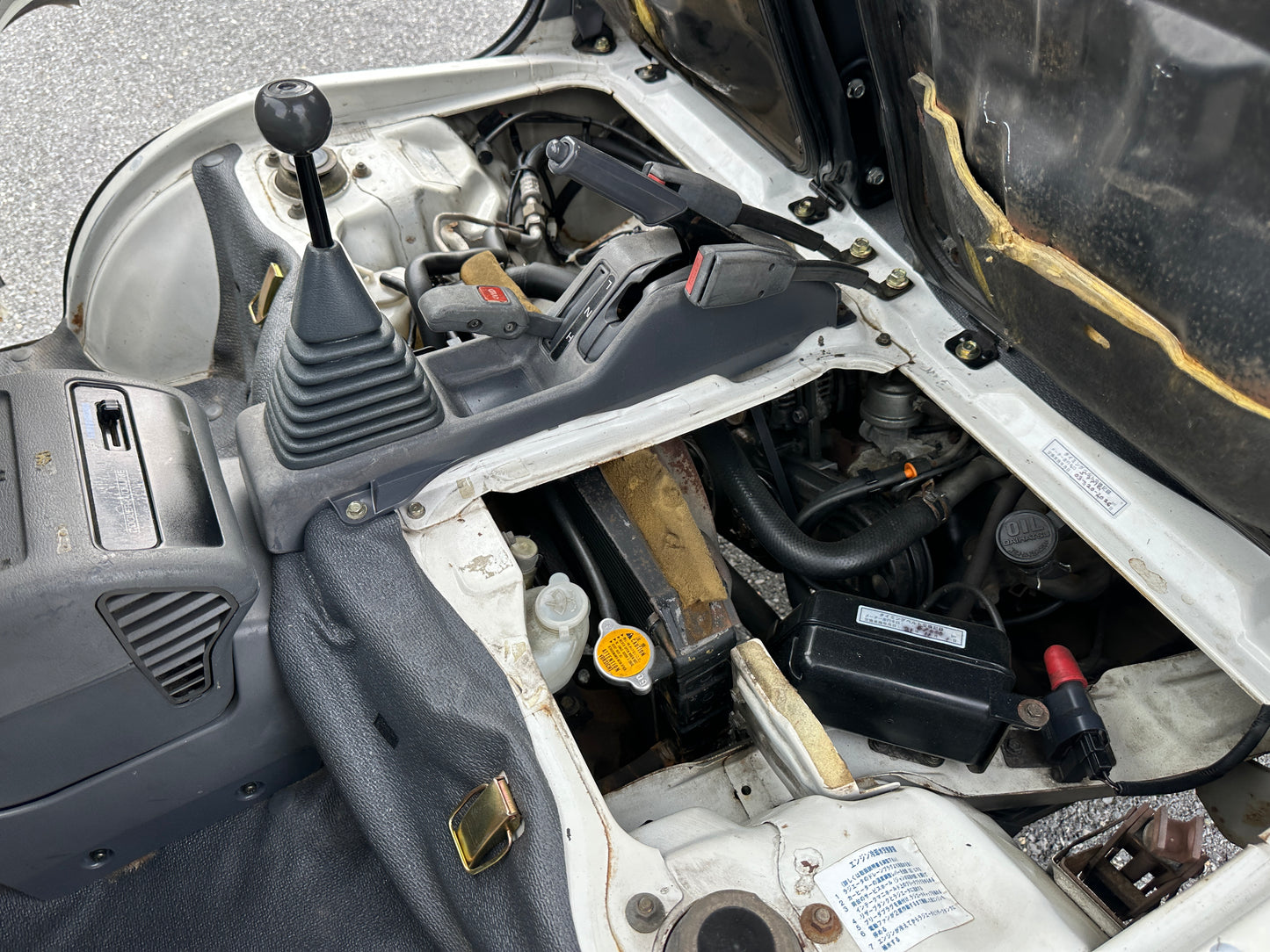 FULLY SERVICED - 1993 DAIHATSU HIJET JUMBO CUSTOM 4WD - AIR CONDITIONING — LOT#707