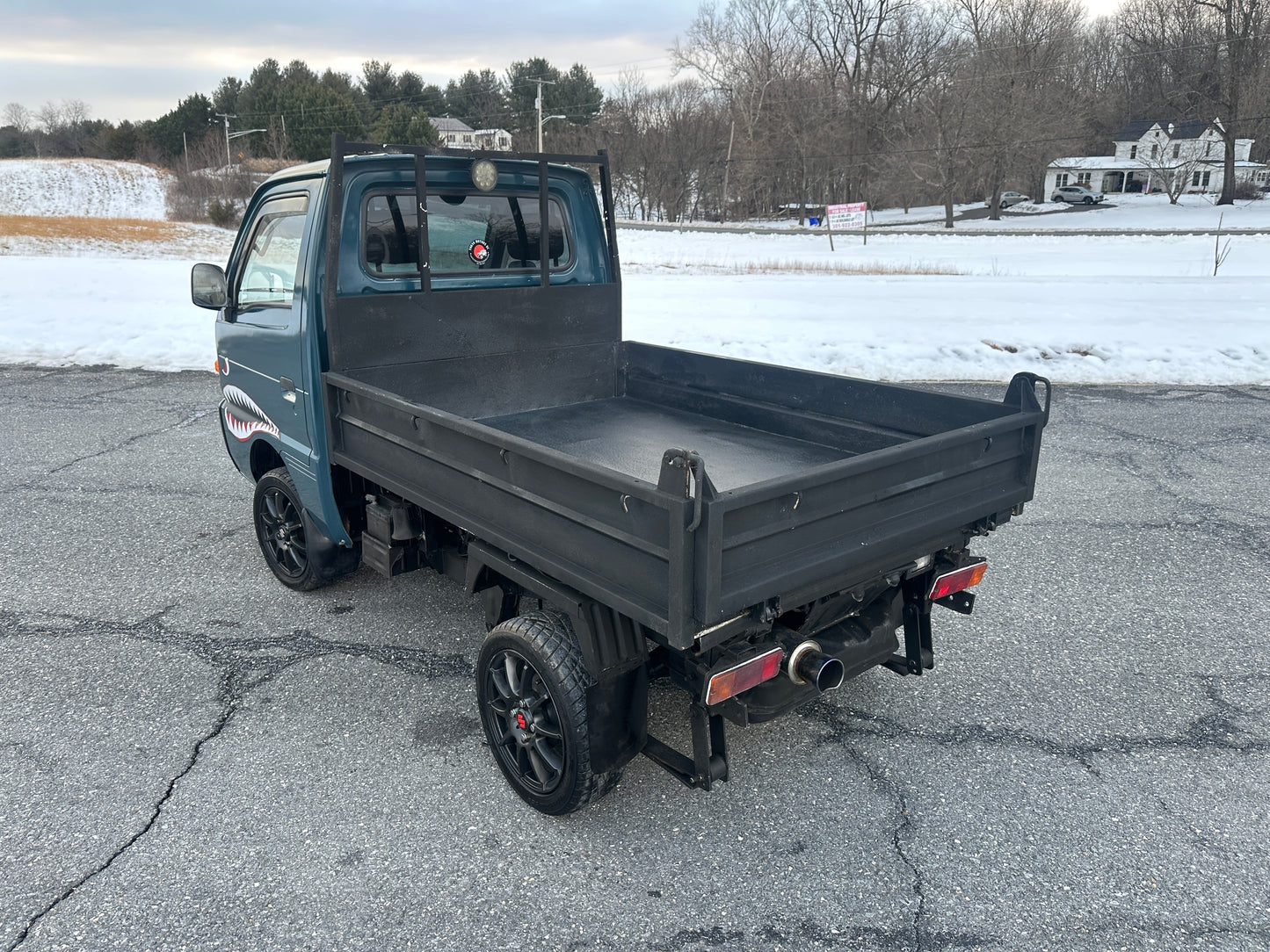 1998 SUZUKI CARRY CUSTOM DUMP 4WD - A/C — LOT#745