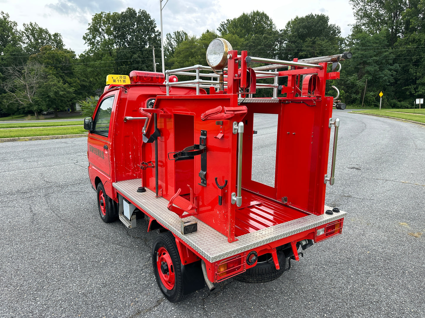 1994 MITSUBISHI MINICAB FIRE TRUCK 4WD V-U42T — LOT#885