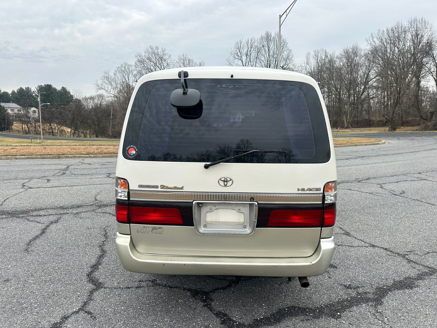 1999 TOYOTA HIACE SUPER CUSTOM LIMITED 4WD - INTERCOOLED TURBO DIESEL — LOT#687