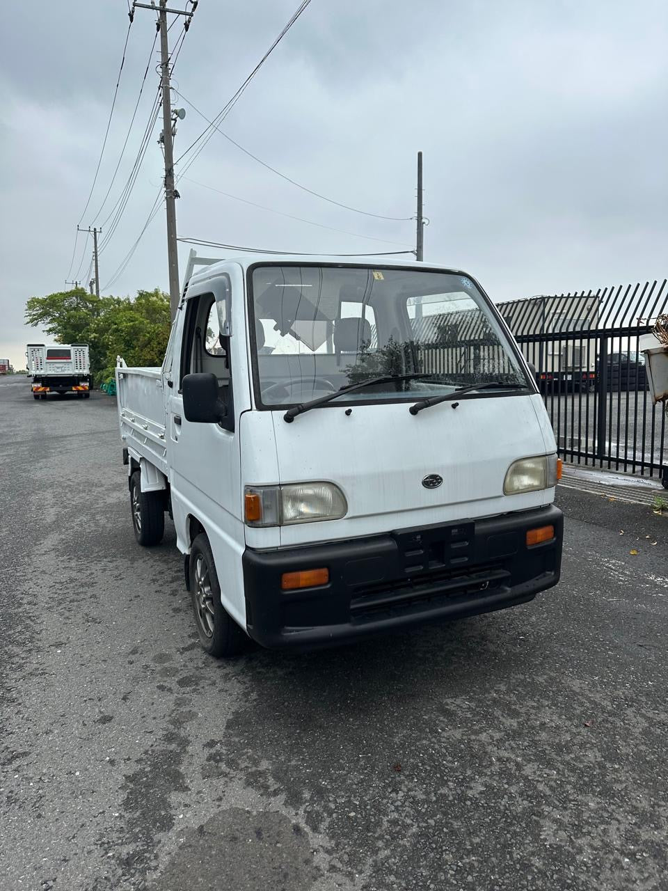 1993 SUBARU SAMBAR HIGH SIDE DUMP 4WD - A/C