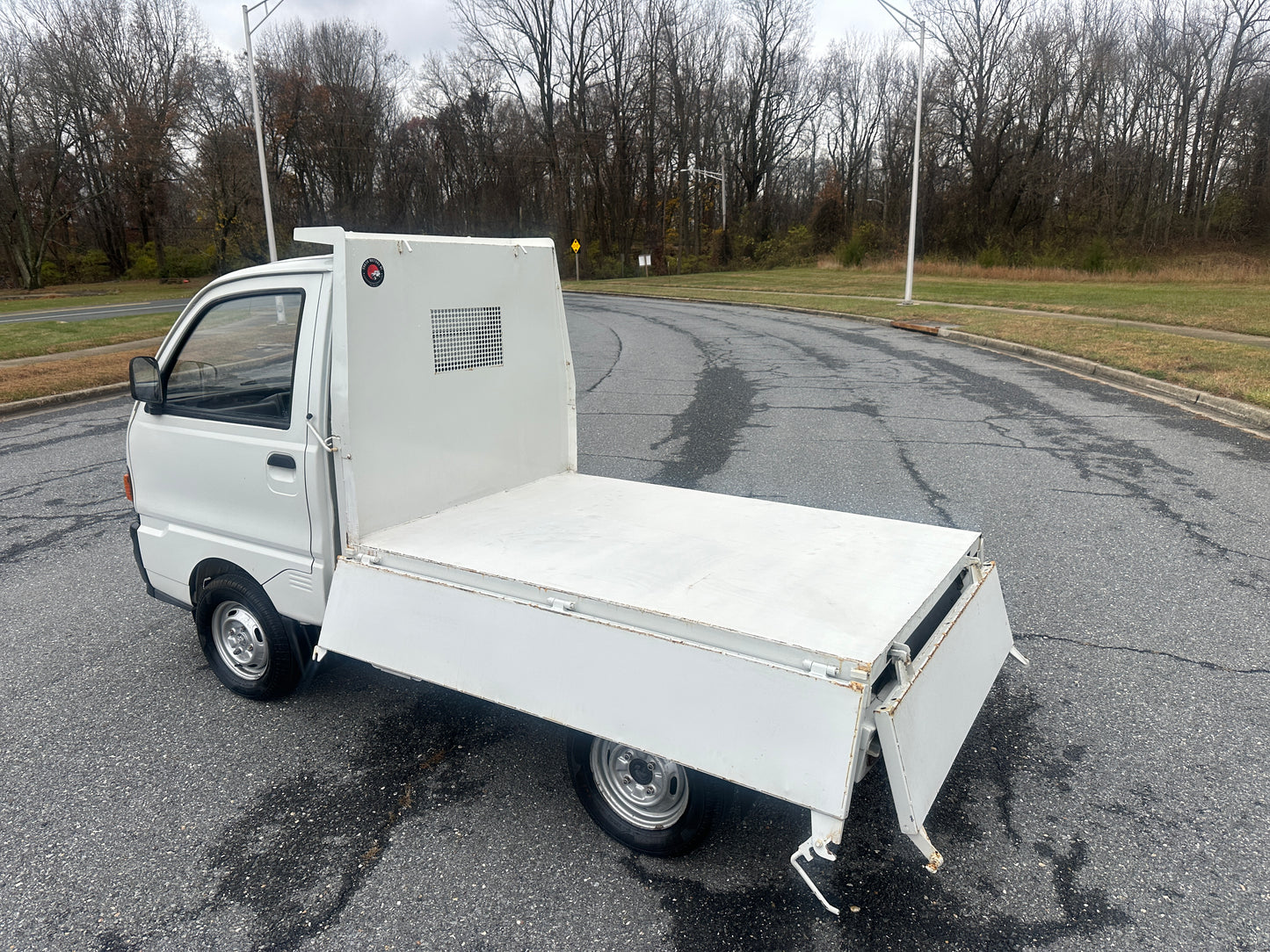 1995 MITSUBISHI MINICAB PTO OPERATED DUMP - 4WD - FULLY SERVICED — LOT#651