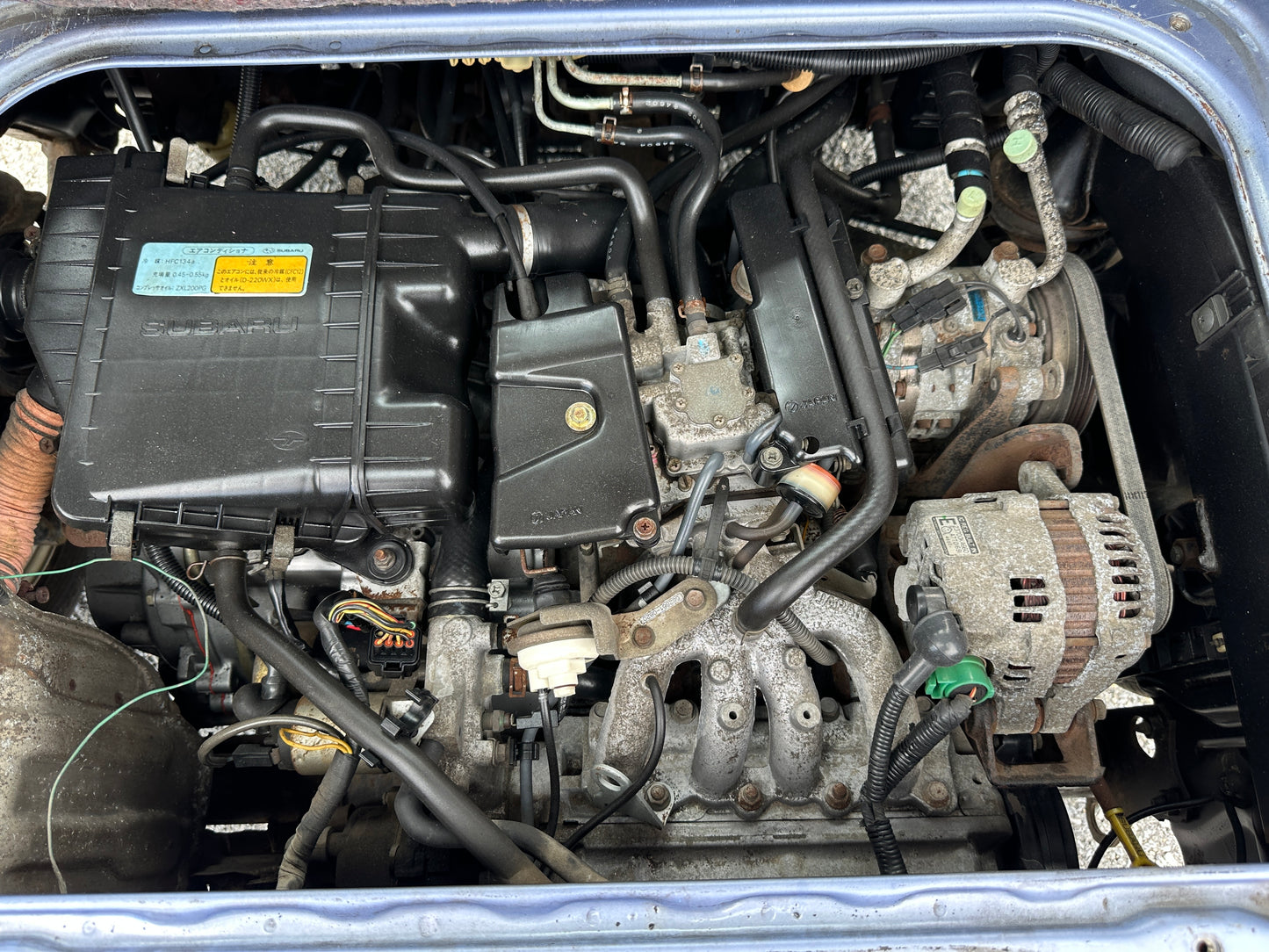 1994 SUBARU SAMBAR DIAS - VW BODY KIT - AUTOMATIC TRANSMISSION — LOT#841