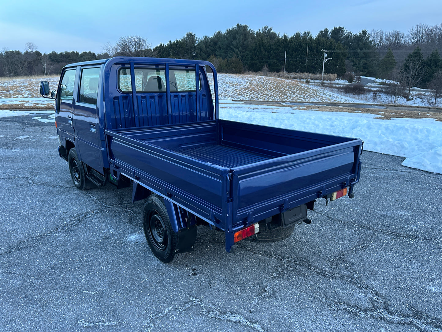 2000 TOYOTA TOYOACE LY162 DOUBLE-CAB - 4WD - DIESEL — LOT#775