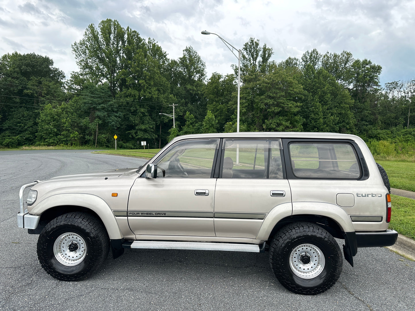 1991 TOYOTA LAND CRUISER HDJ81 VX 4WD - TURBO DIESEL - TRIPLE LOCKED — LOT#833