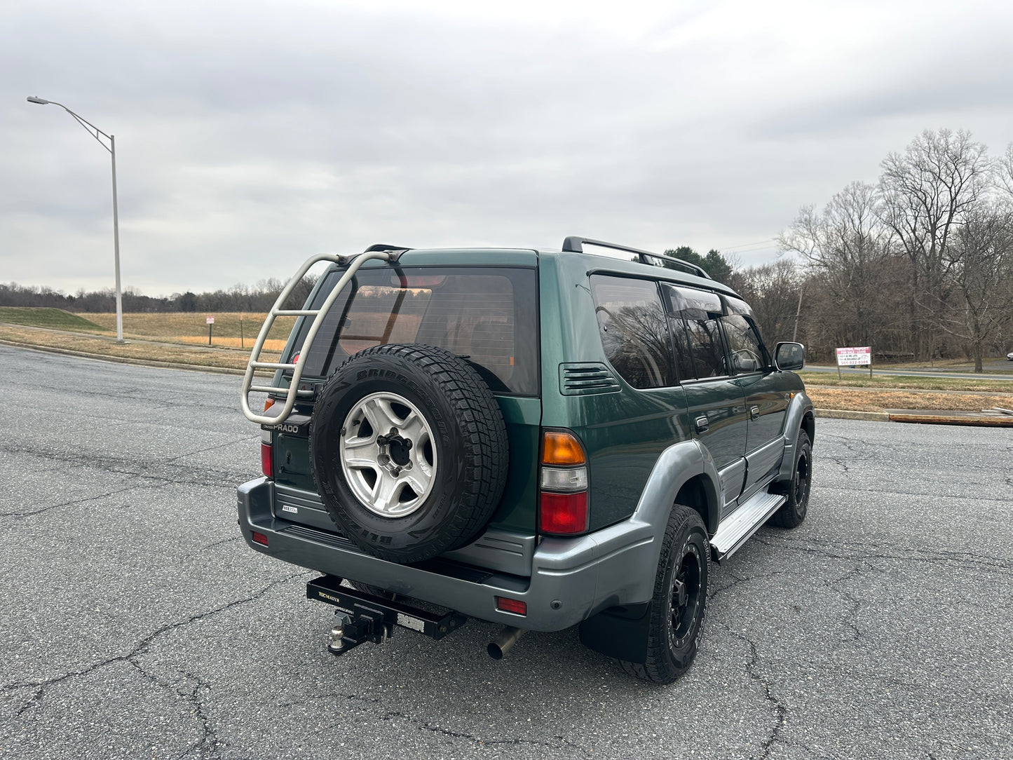 1997 Toyota Land Cruiser Prado TX 4WD - Intercooled Turbo Diesel - Center & Rear Differential Lockers — LOT#815