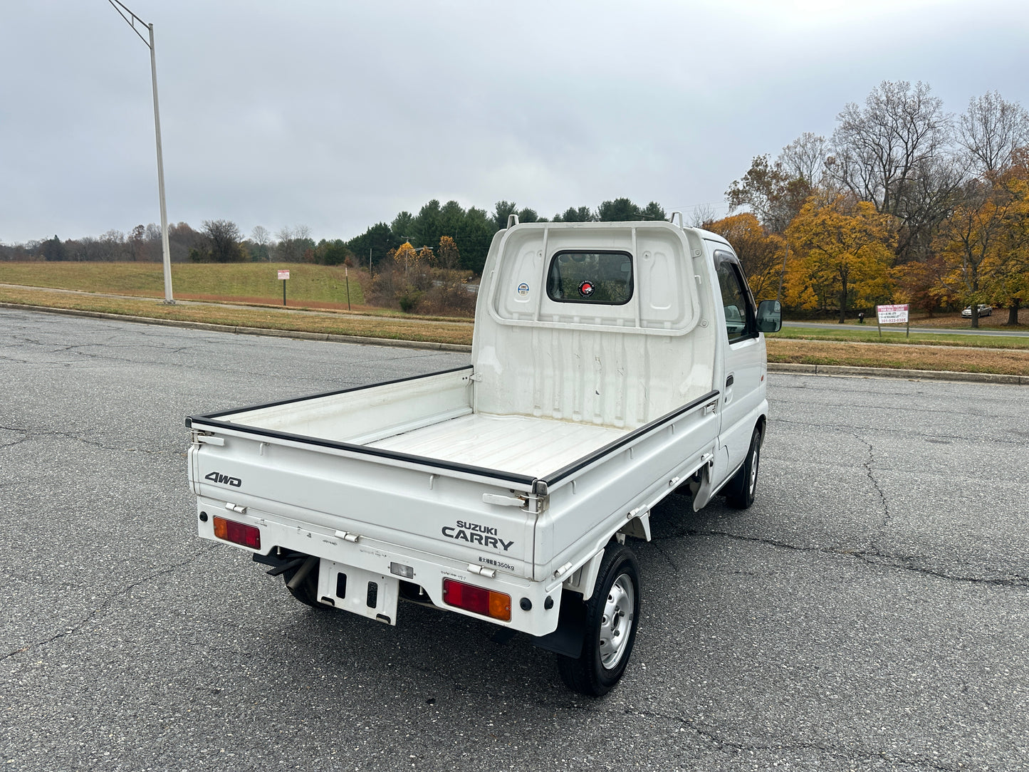 1999 SUZUKI CARRY -4WD -FUEL INJECTED -2 SPEED TRANSFER-CASE -26k MILES — LOT#680