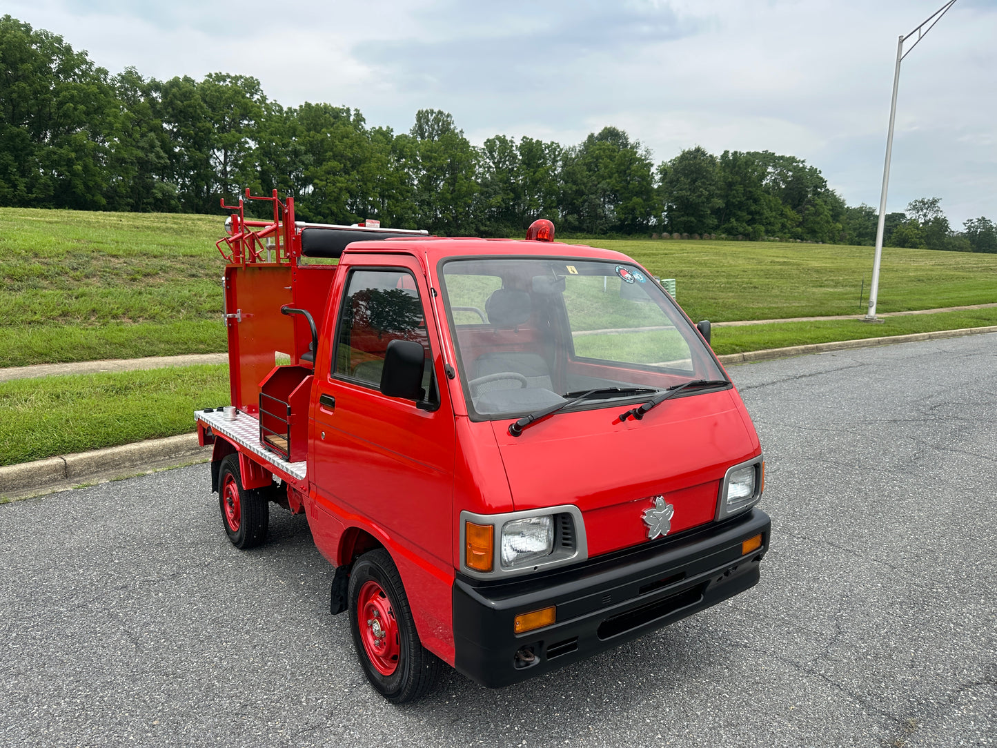 1993 DAIHATSU HIJET FIRE TRUCK 4WD V-S83P — LOT#733