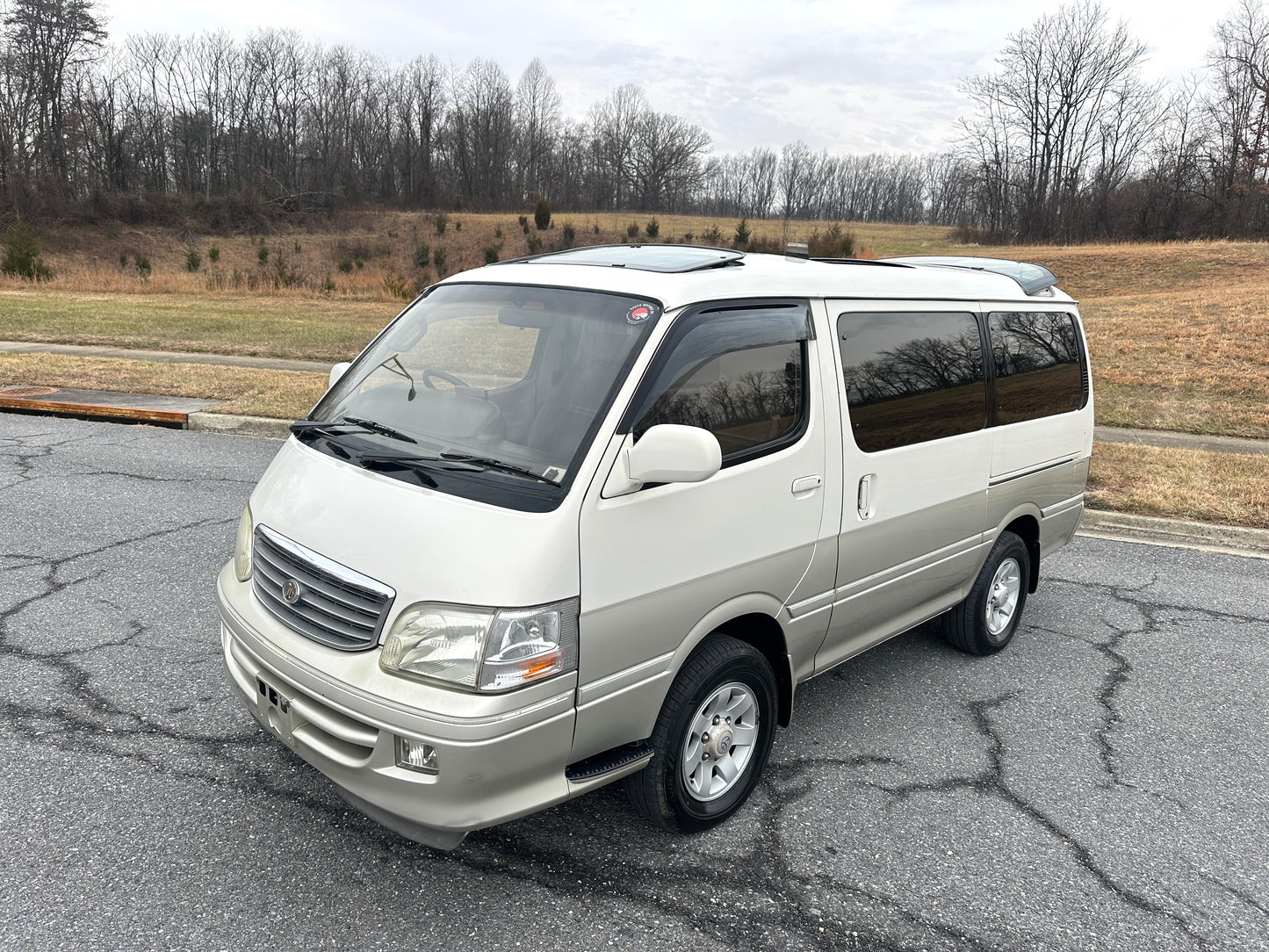 1999 TOYOTA HIACE SUPER CUSTOM LIMITED 4WD - INTERCOOLED TURBO DIESEL — LOT#687