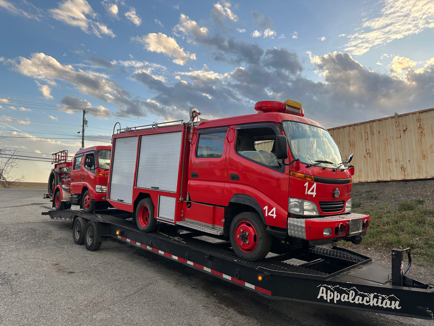 TOYOTA DYNA & HINO DUTRO FIRE TRUCKS IN STOCK NOW