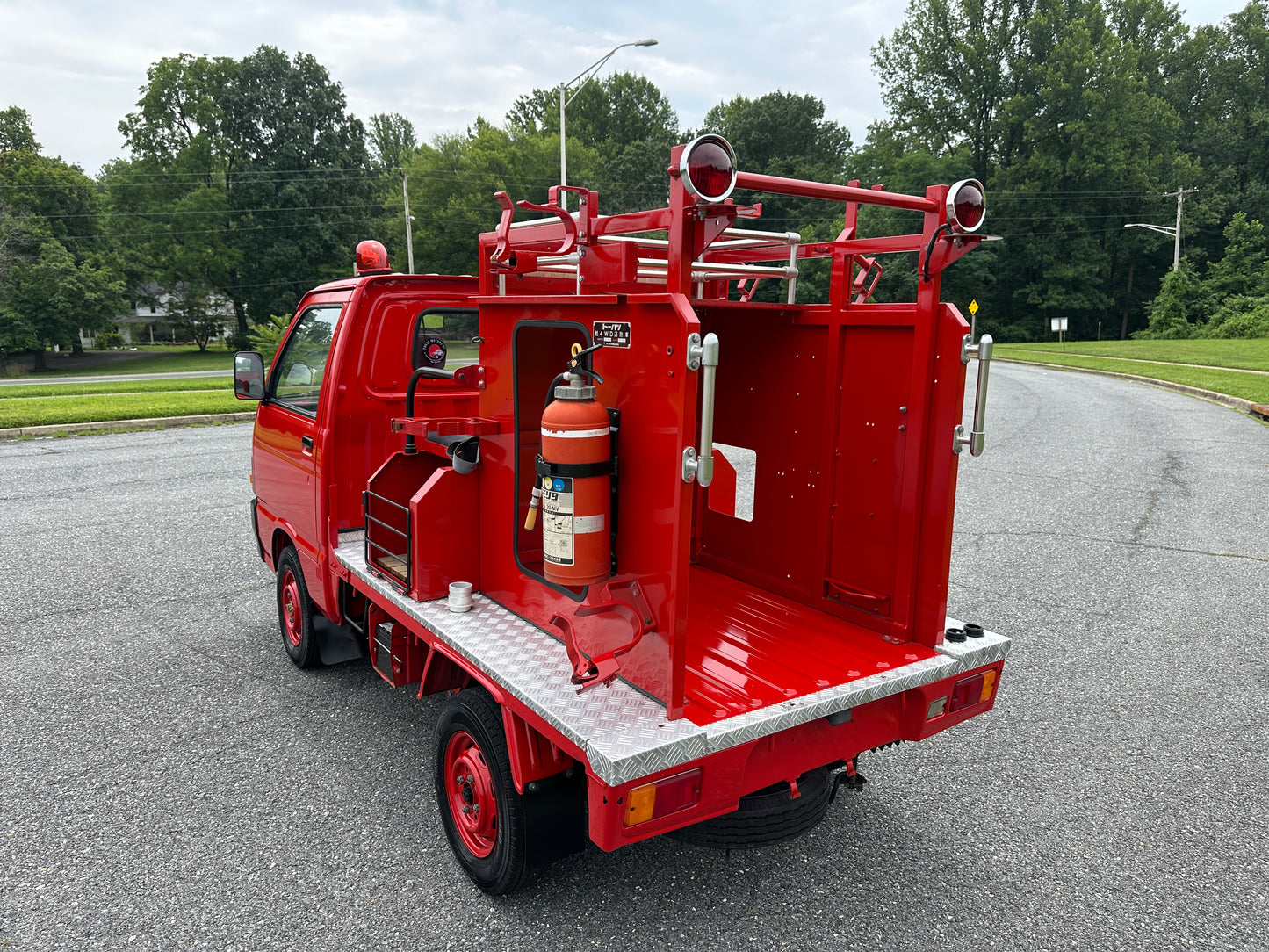 1993 DAIHATSU HIJET FIRE TRUCK 4WD V-S83P — LOT#733