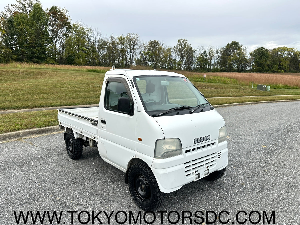 2000 SUZUKI CARRY - 4WD -FUEL INJECTED -2 SPEED TRANSFER-CASE - ONLY 28k MILES — LOT#945
