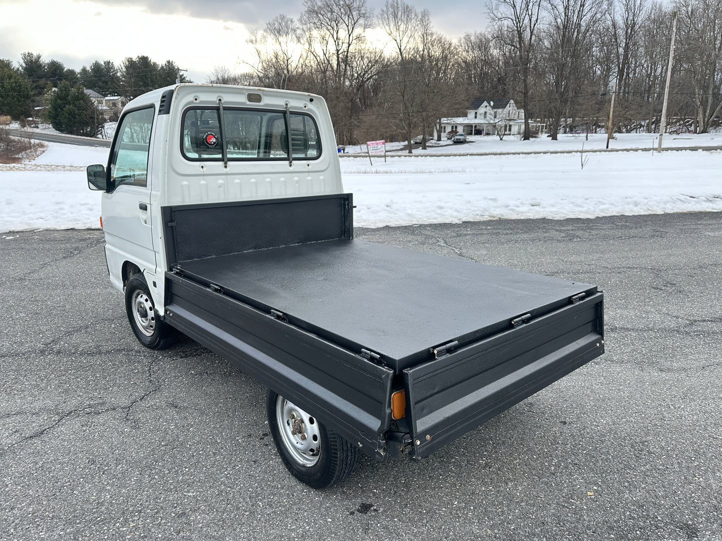 1996 SUBARU SAMBAR DUMP TRUCK - A/C - 38k Miles — LOT#781