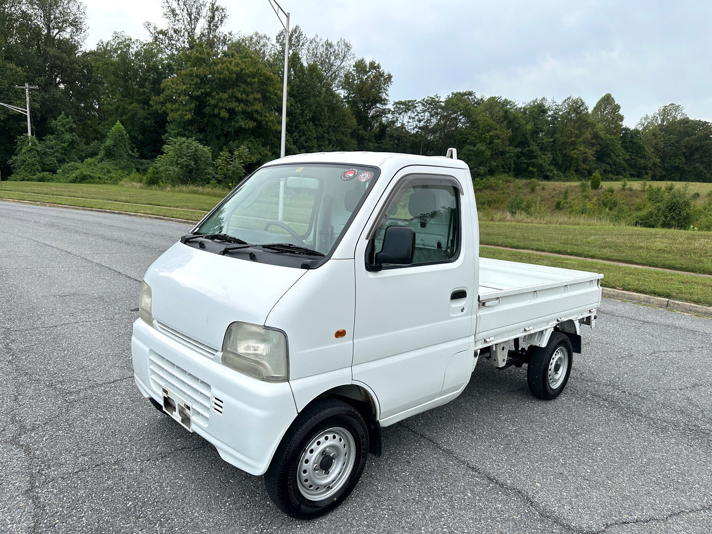 1999 SUZUKI CARRY -4WD -FUEL INJECTED -2 SPEED TRANSFER-CASE -AIR CONDITIONING — LOT#651