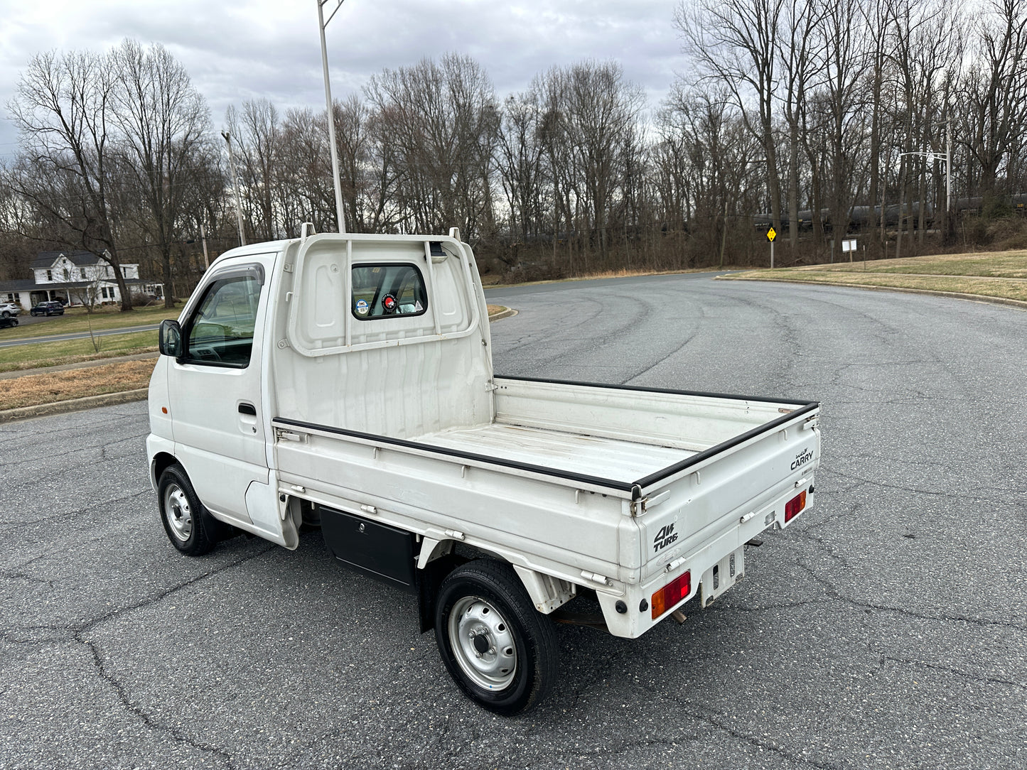 1999 SUZUKI CARRY TURBO 4WD - A/C - FUEL INJECTED - 15K Miles — LOT#829