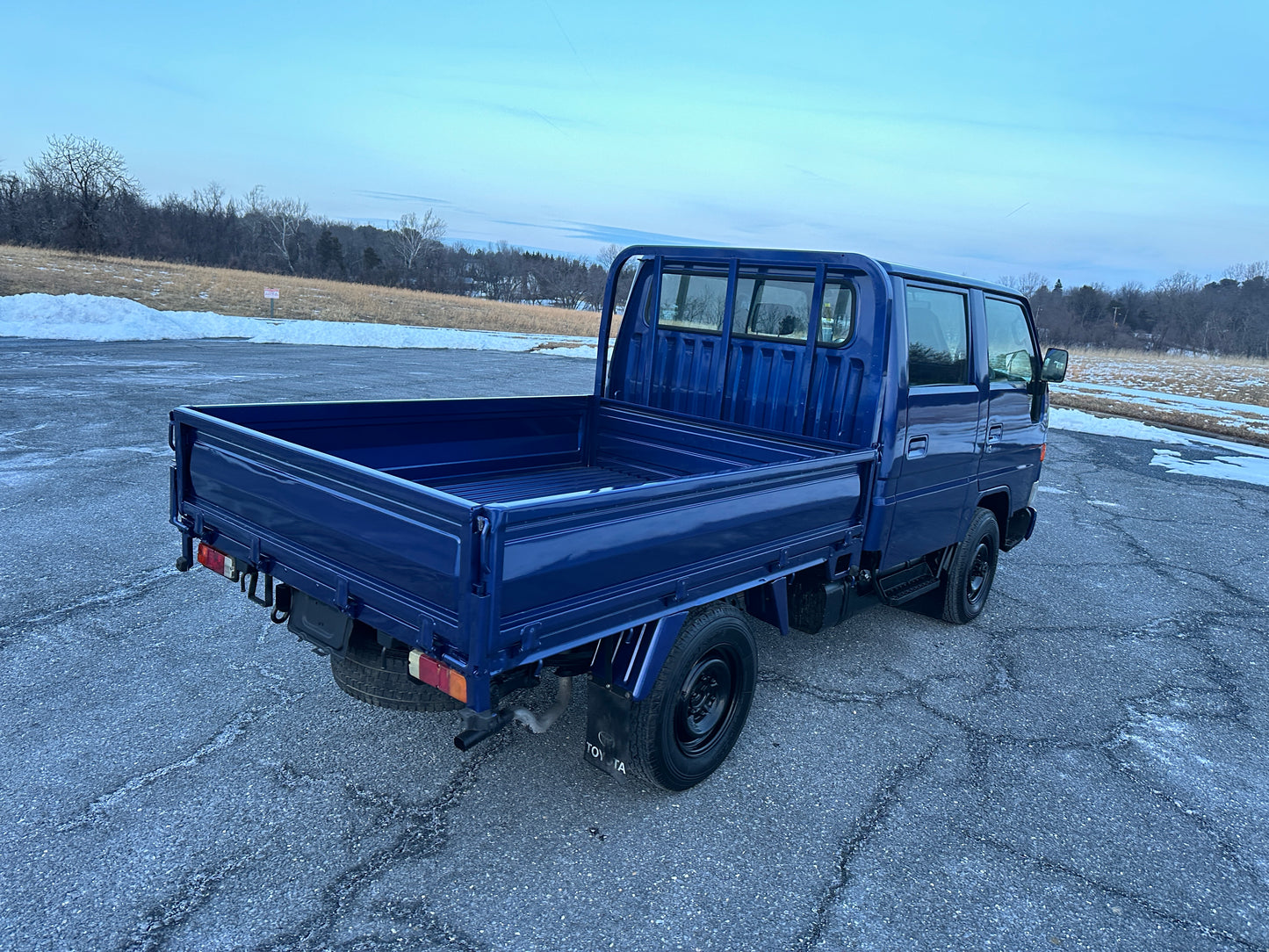2000 TOYOTA TOYOACE LY162 DOUBLE-CAB - 4WD - DIESEL — LOT#775