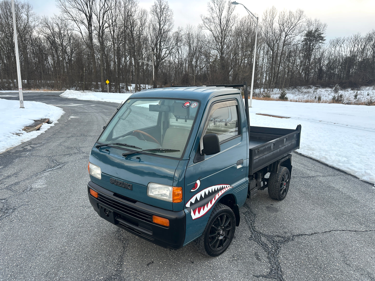 1998 SUZUKI CARRY CUSTOM DUMP 4WD - A/C — LOT#745