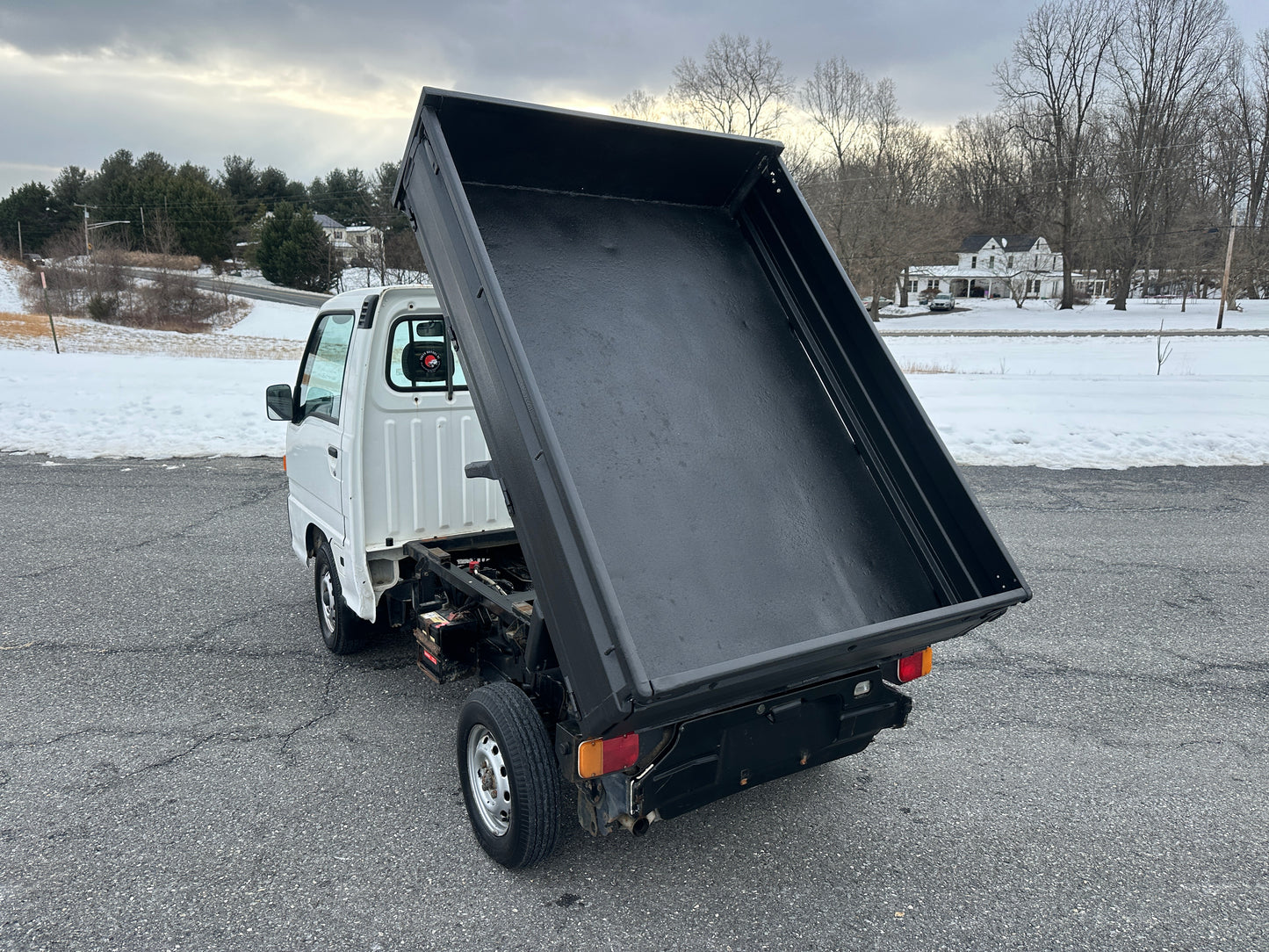 1996 SUBARU SAMBAR DUMP TRUCK - A/C - 38k Miles — LOT#781