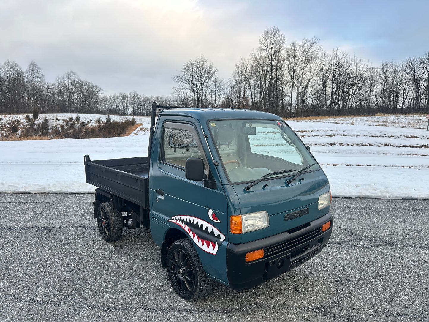 1998 SUZUKI CARRY CUSTOM DUMP 4WD - A/C — LOT#745