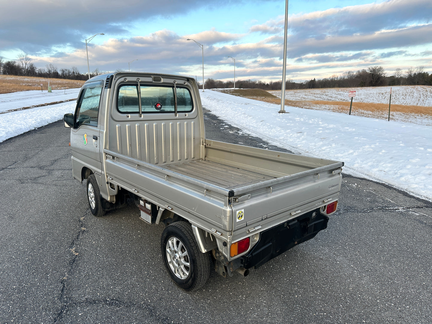 1998 SUBARU SAMBAR SUPER DELUXE CLASSIC - AUTOMATIC - FUEL INJECTED - A/C — LOT#728