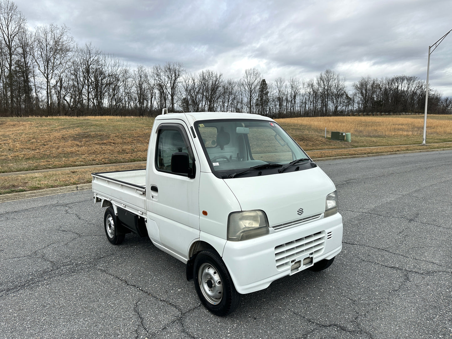 1999 SUZUKI CARRY TURBO 4WD - A/C - FUEL INJECTED - 15K Miles — LOT#829